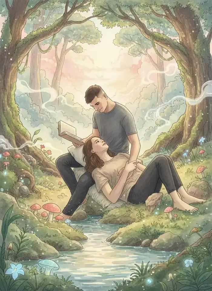Love Story Comic Style Example